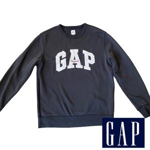 Gap Sweatshirt With Gap Original Logo Size Medium